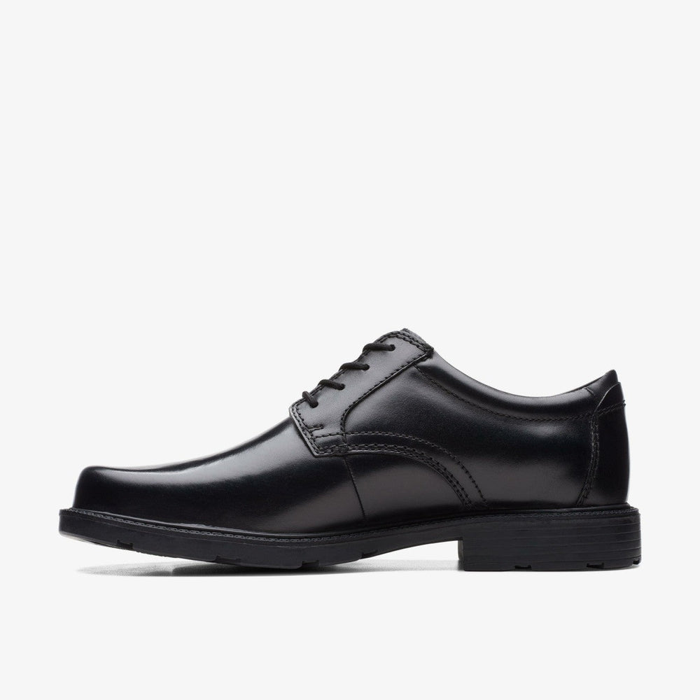 Kerton Lace Black Leather
