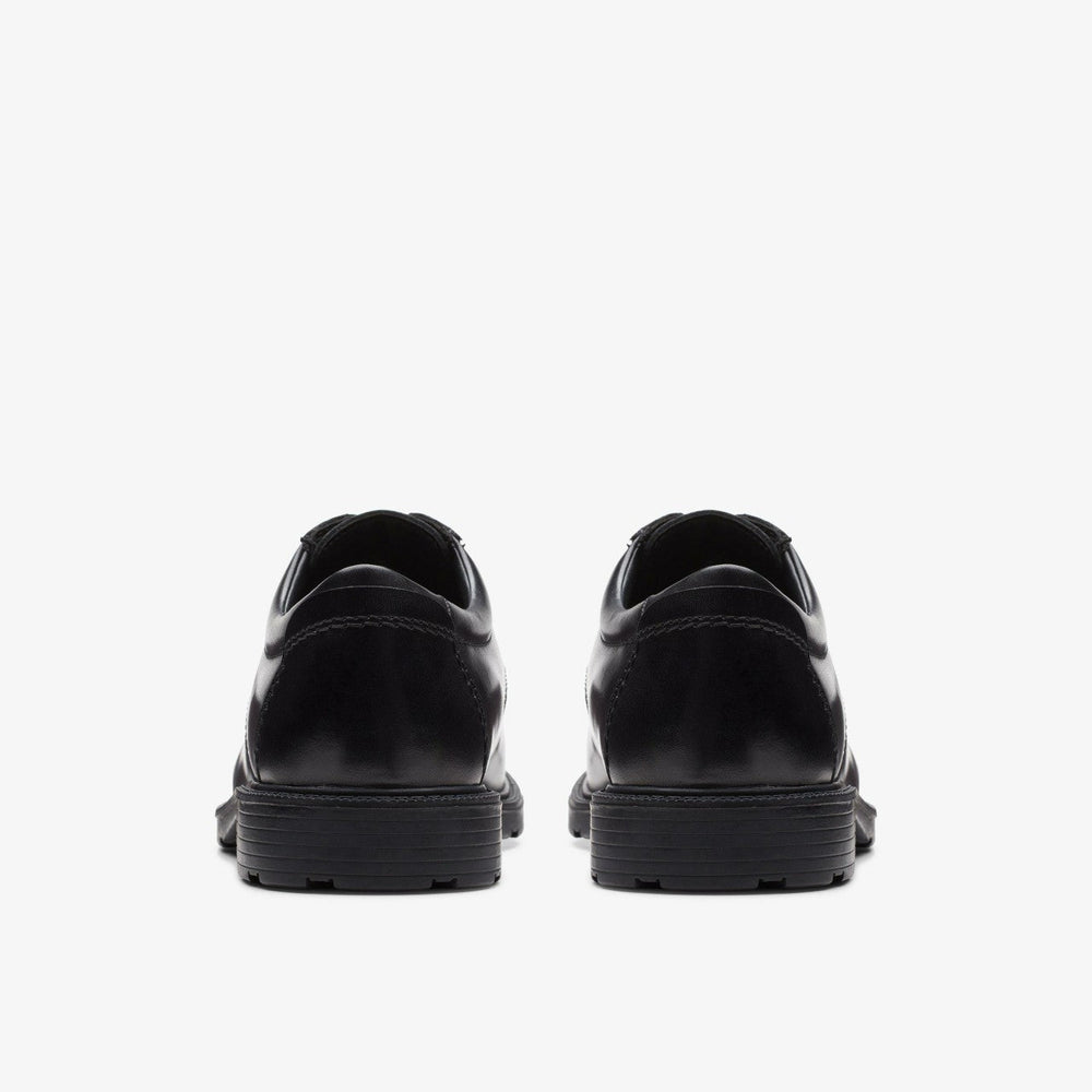 Kerton Lace Black Leather