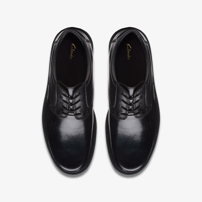 Kerton Lace Black Leather
