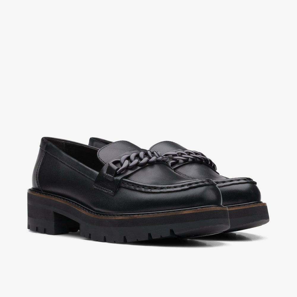 Orianna Edge Black Leather