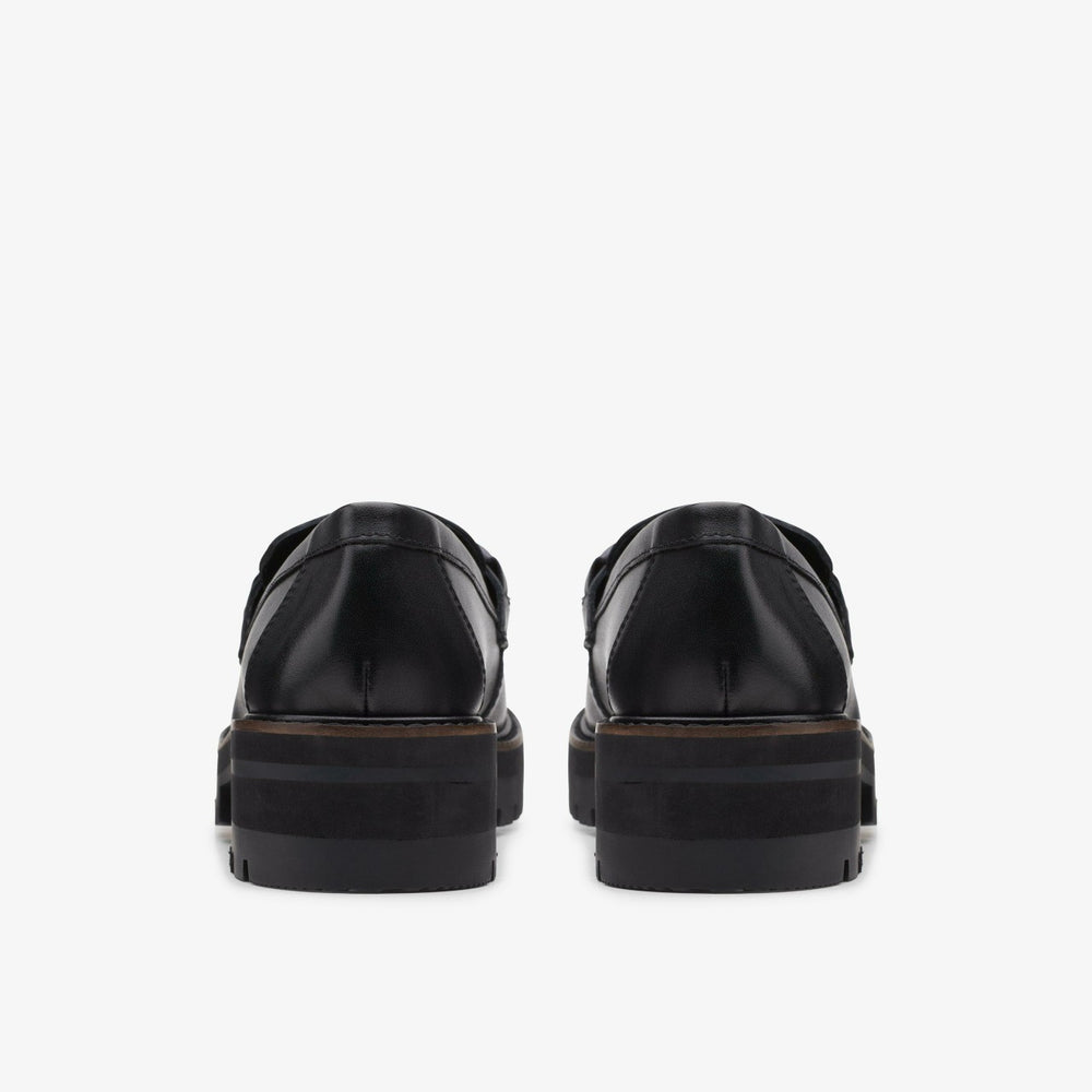 Orianna Edge Black Leather