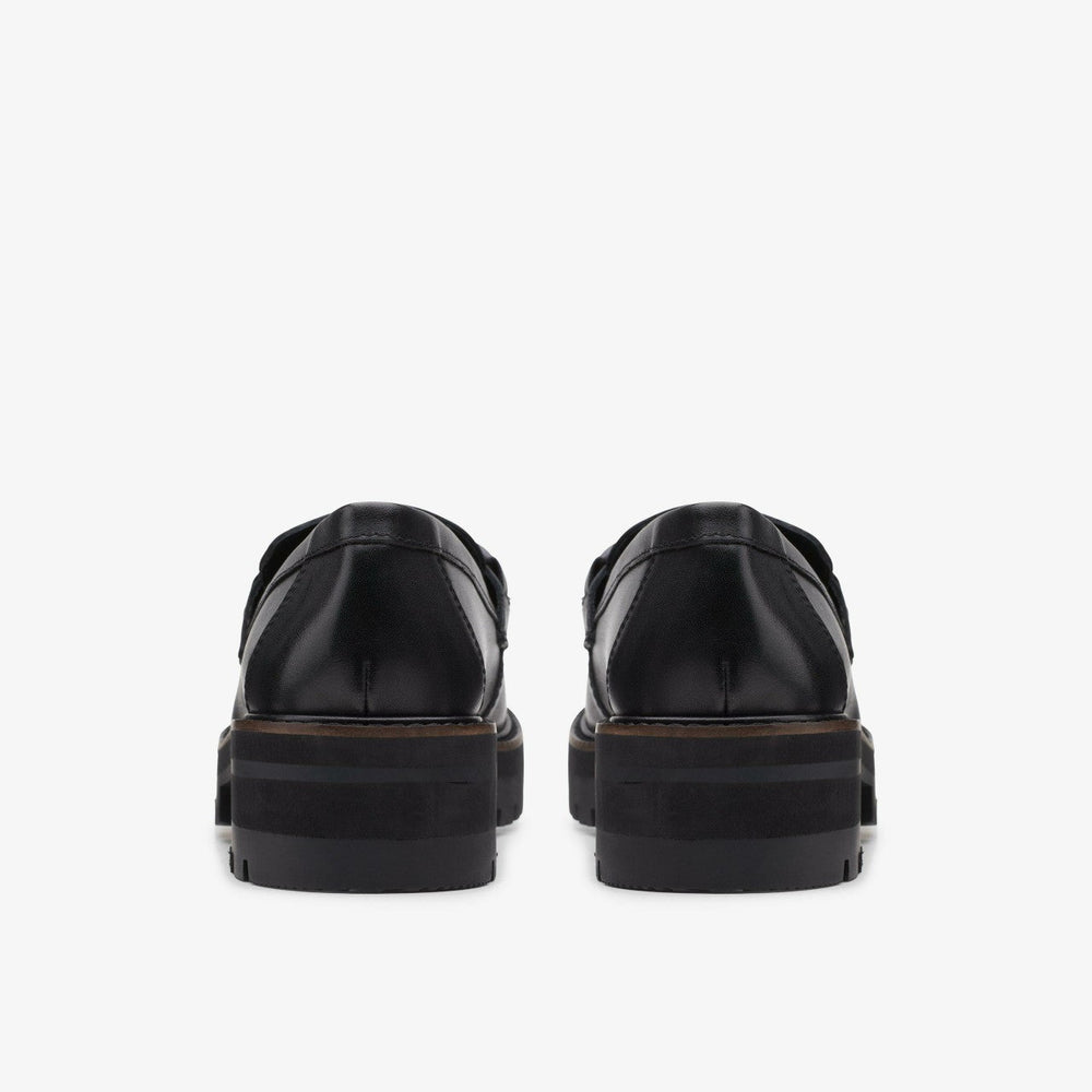 Orianna Edge Black Leather