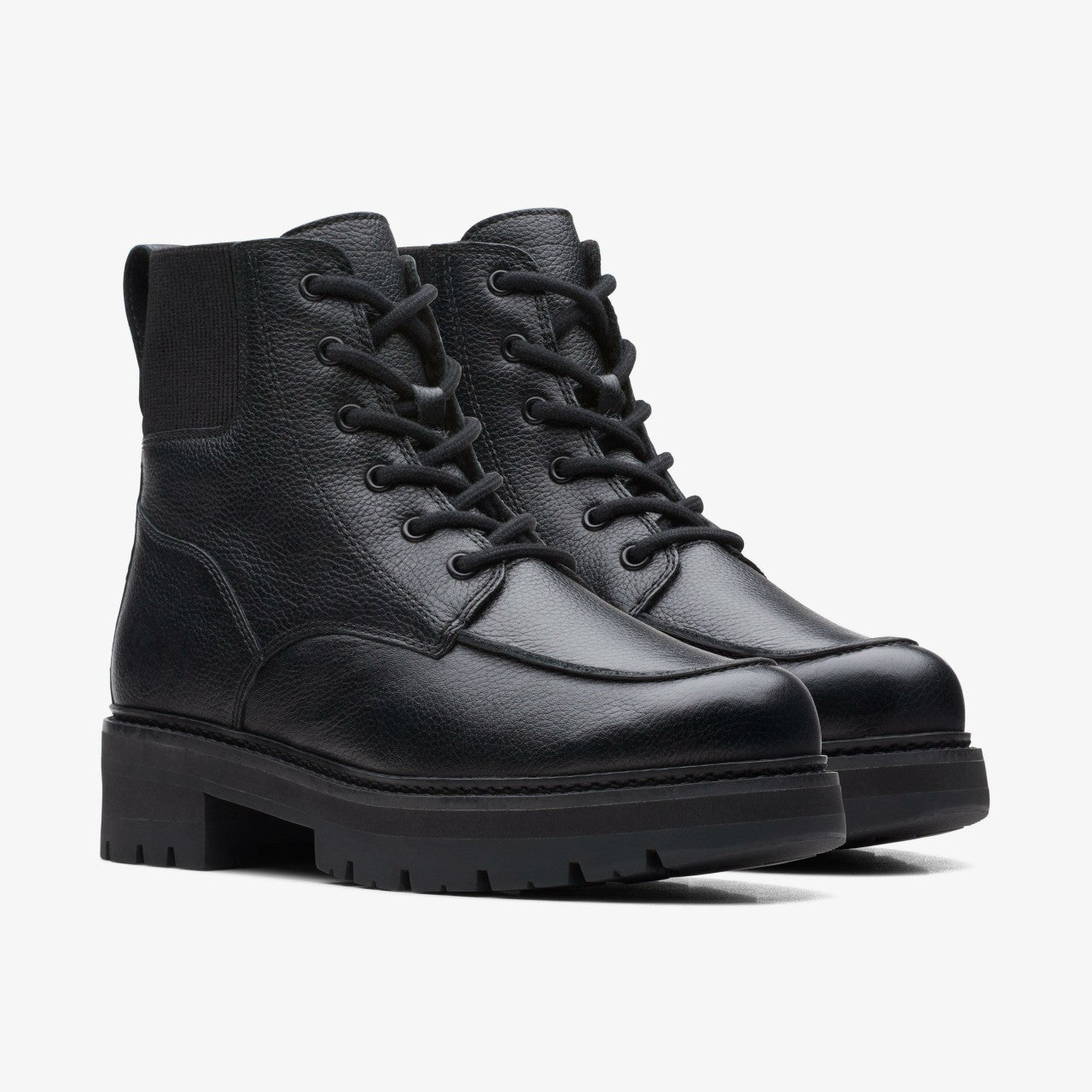 Orianna Mid Black Warmlined Leather