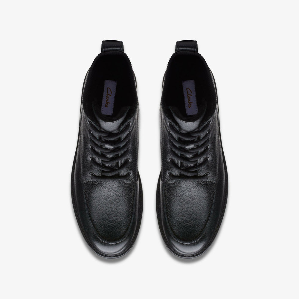 Orianna Mid Black Warmlined Leather