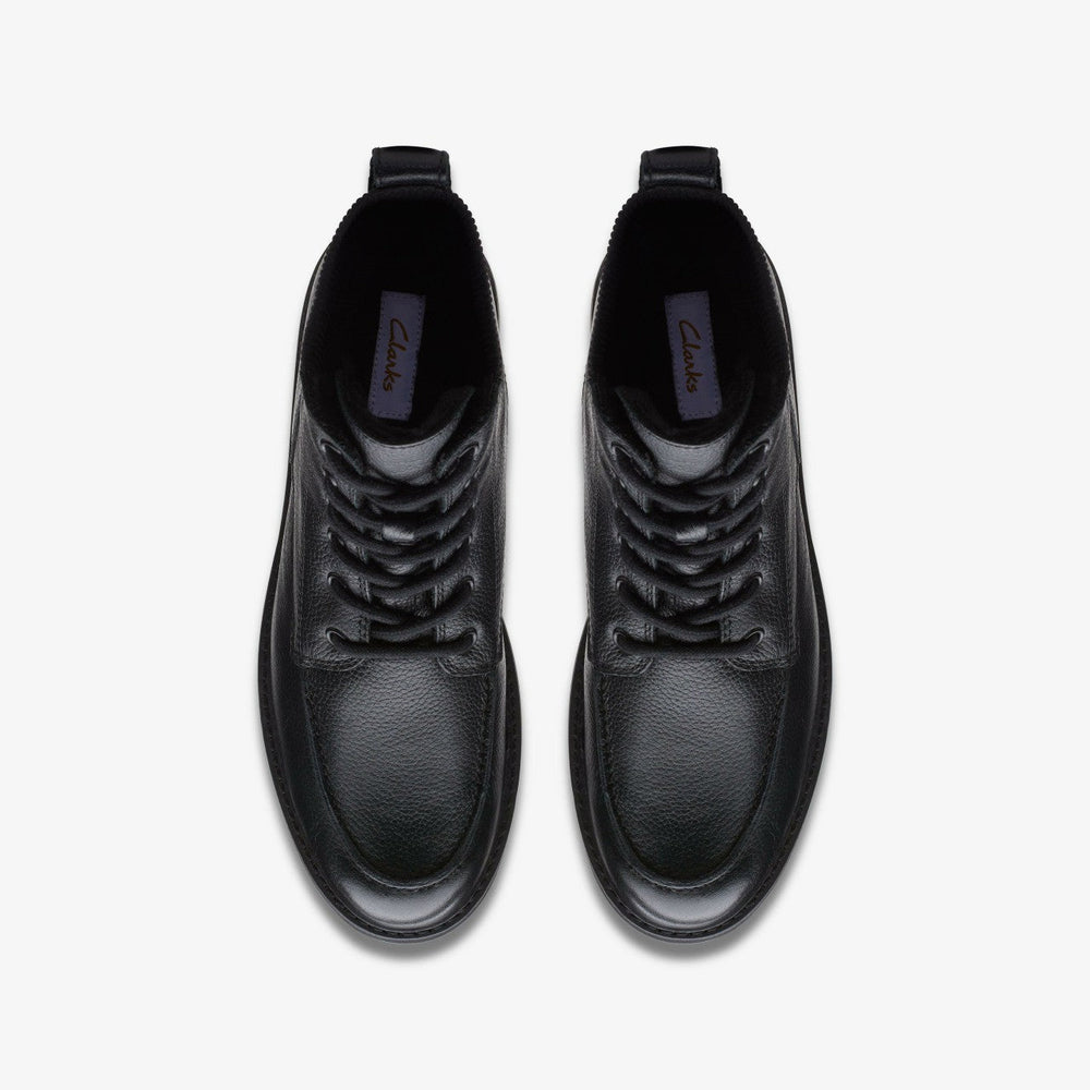 Orianna Mid Black Warmlined Leather