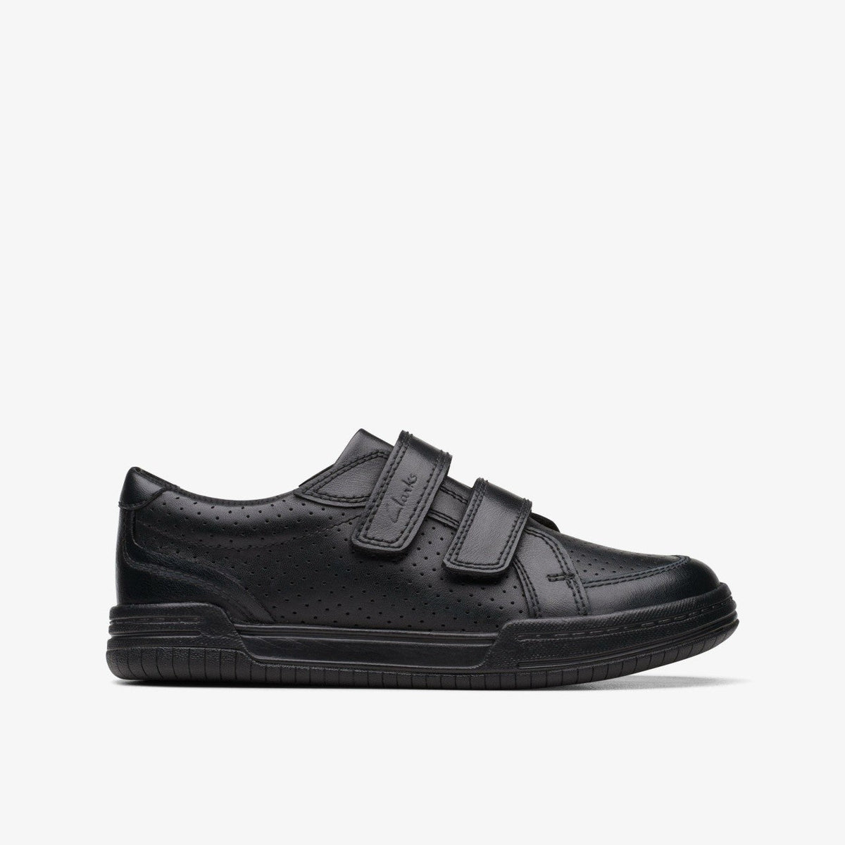 Fawn Strap Kid Black Leather