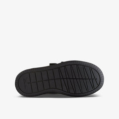 Fawn Strap Kid Black Leather