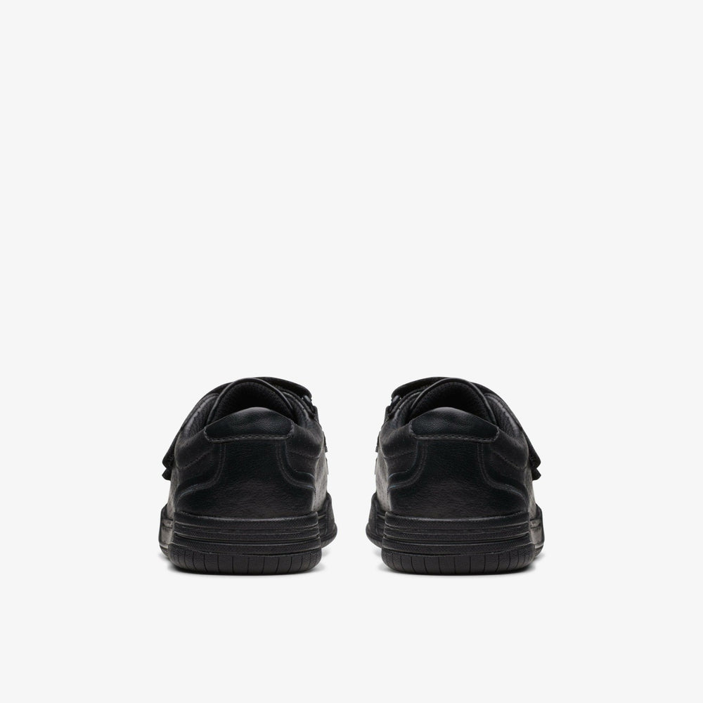 Fawn Strap Kid Black Leather