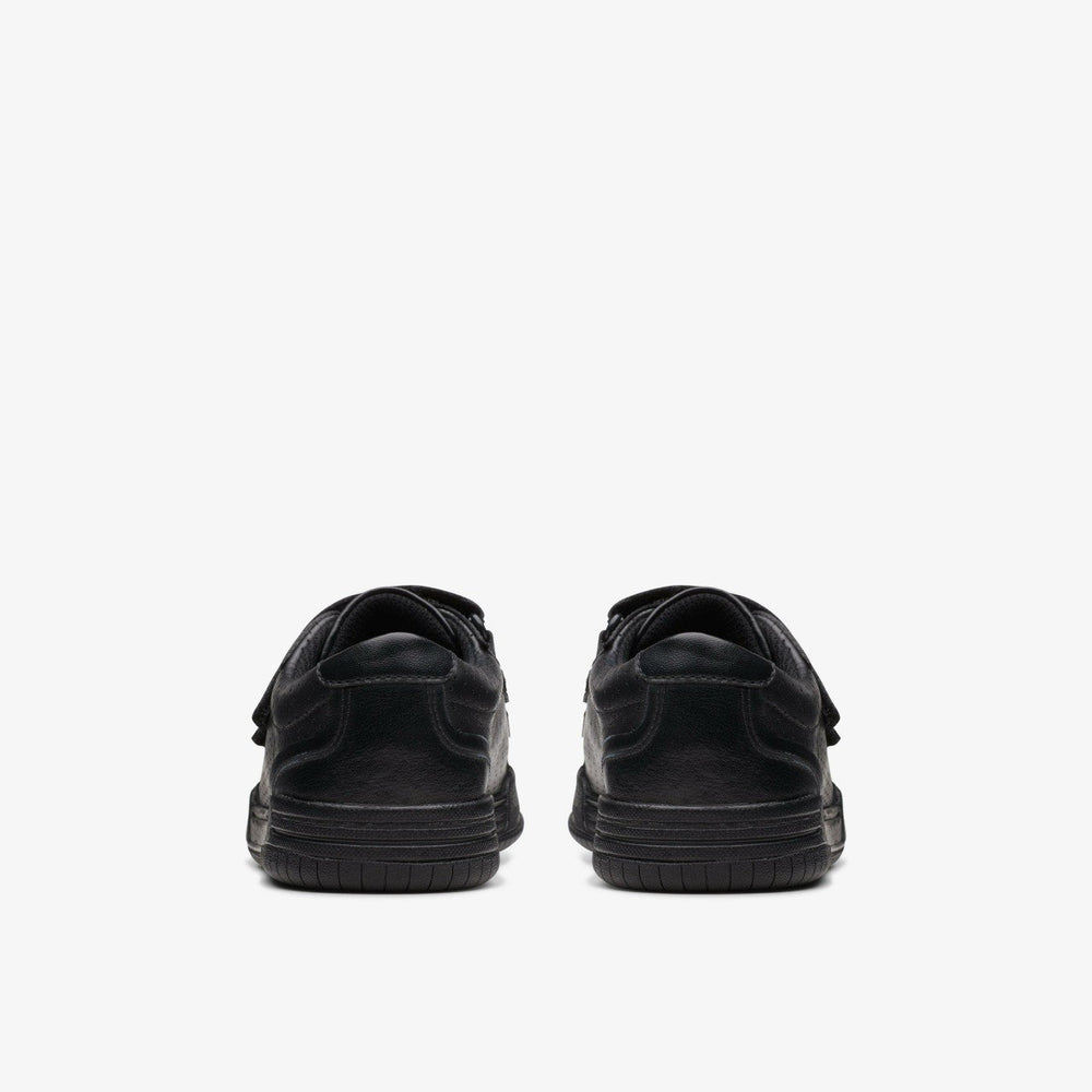 Fawn Strap Kid Black Leather