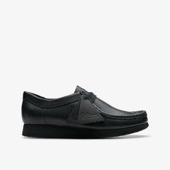 Wallabee Older Black Leather