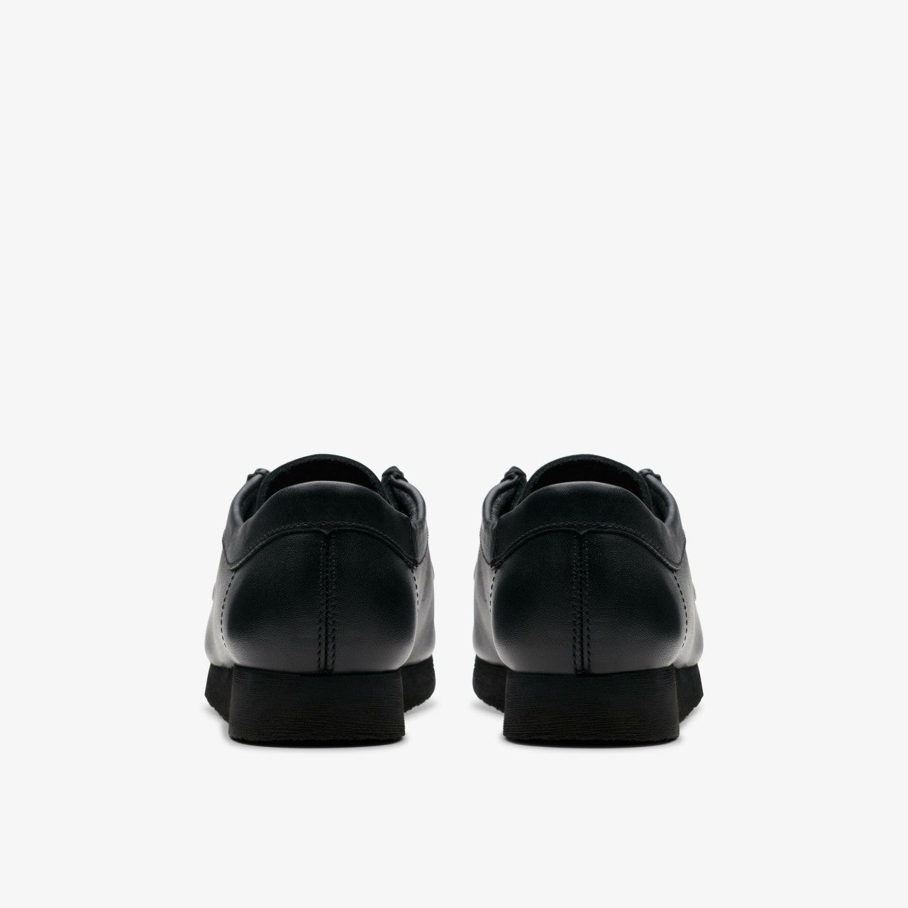 Wallabee Older Black Leather
