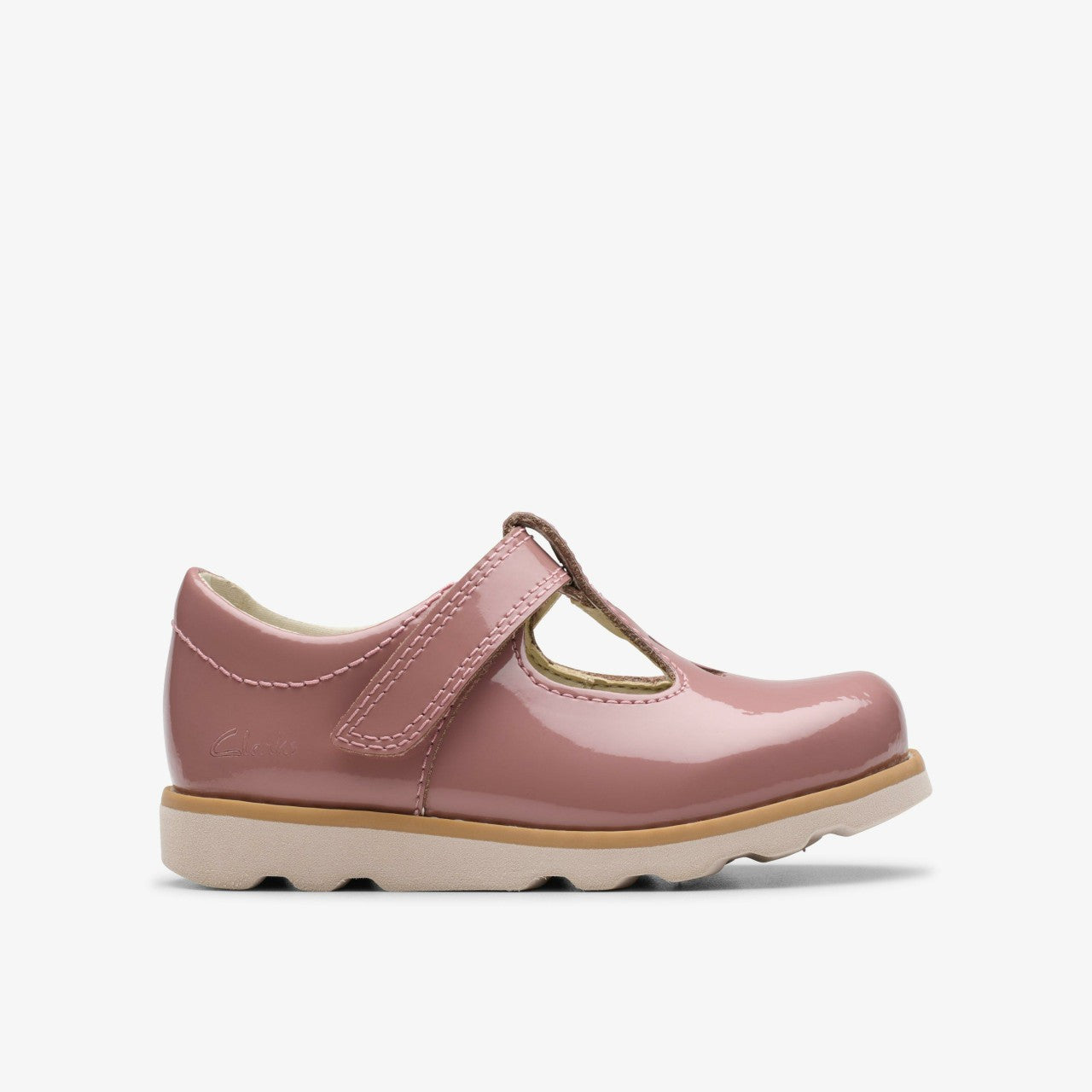 Crown Teen Toddler Dusty Pink Patent