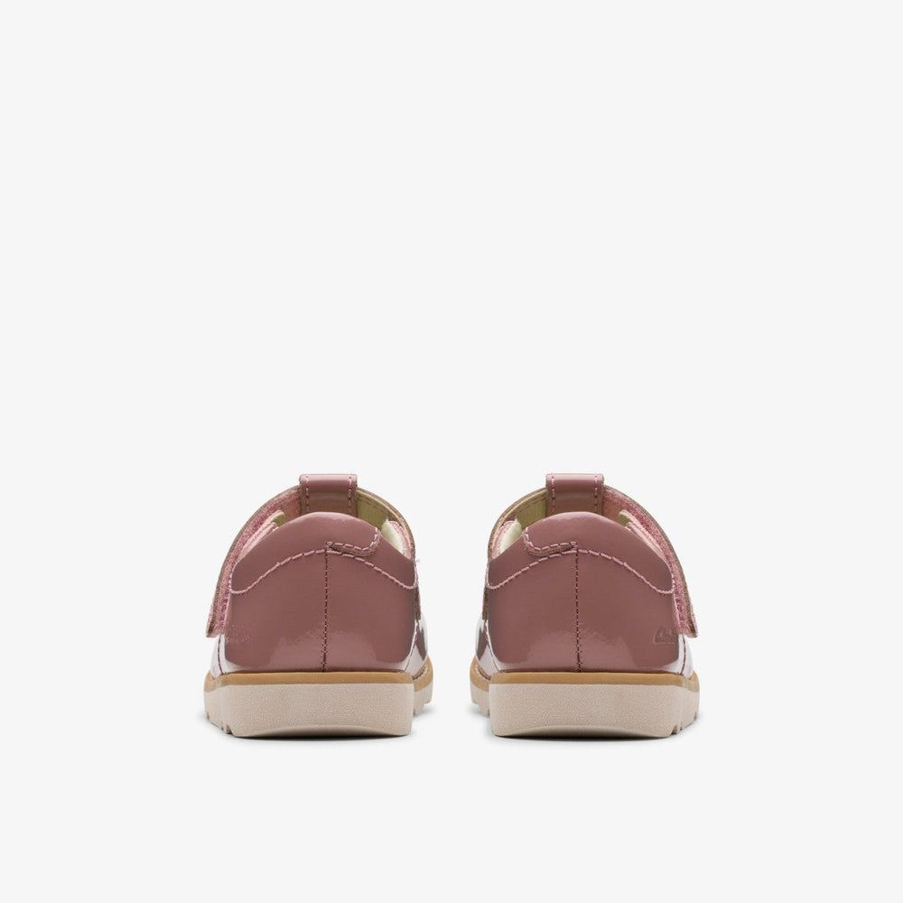 Crown Teen Toddler Dusty Pink Patent