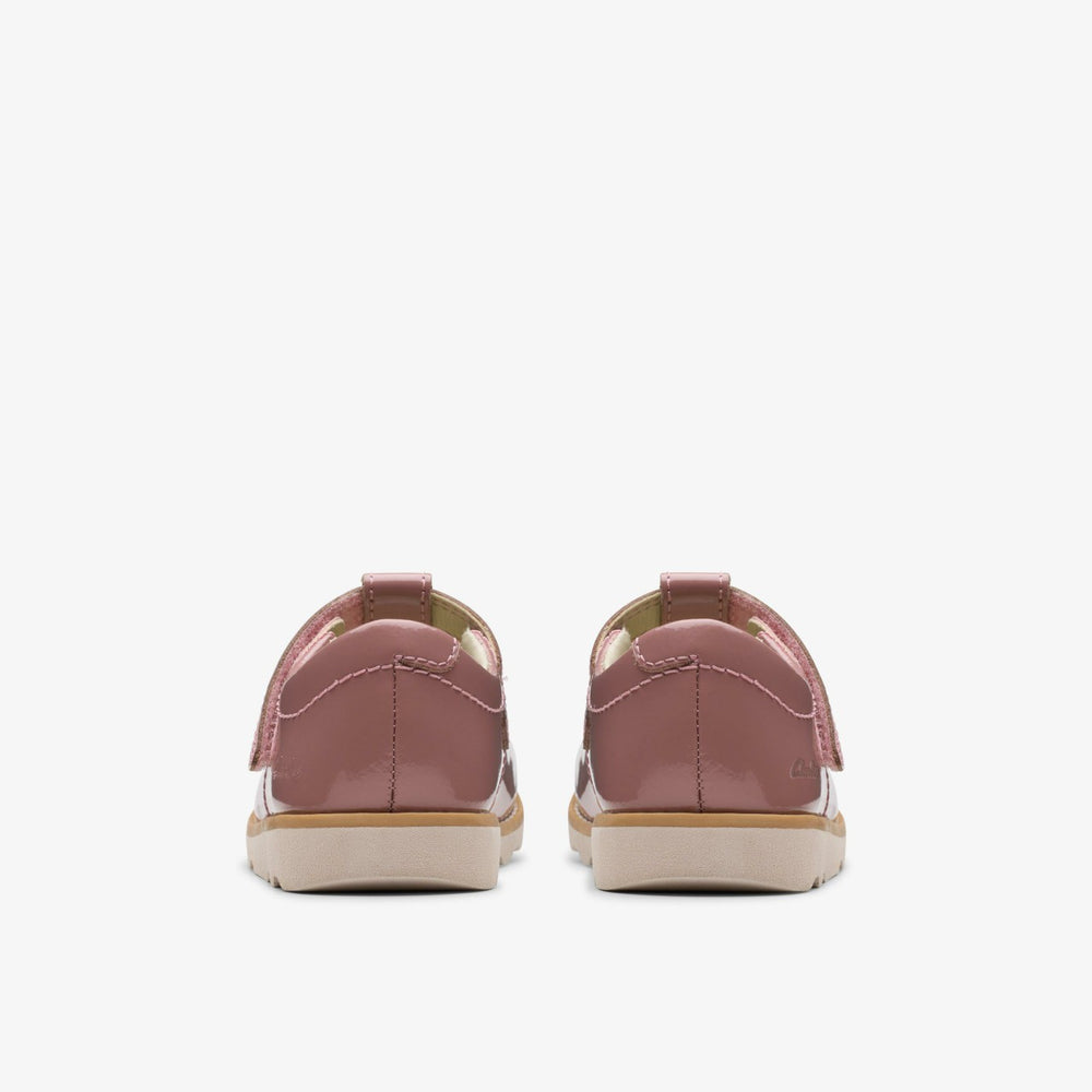 Crown Teen Toddler Dusty Pink Patent