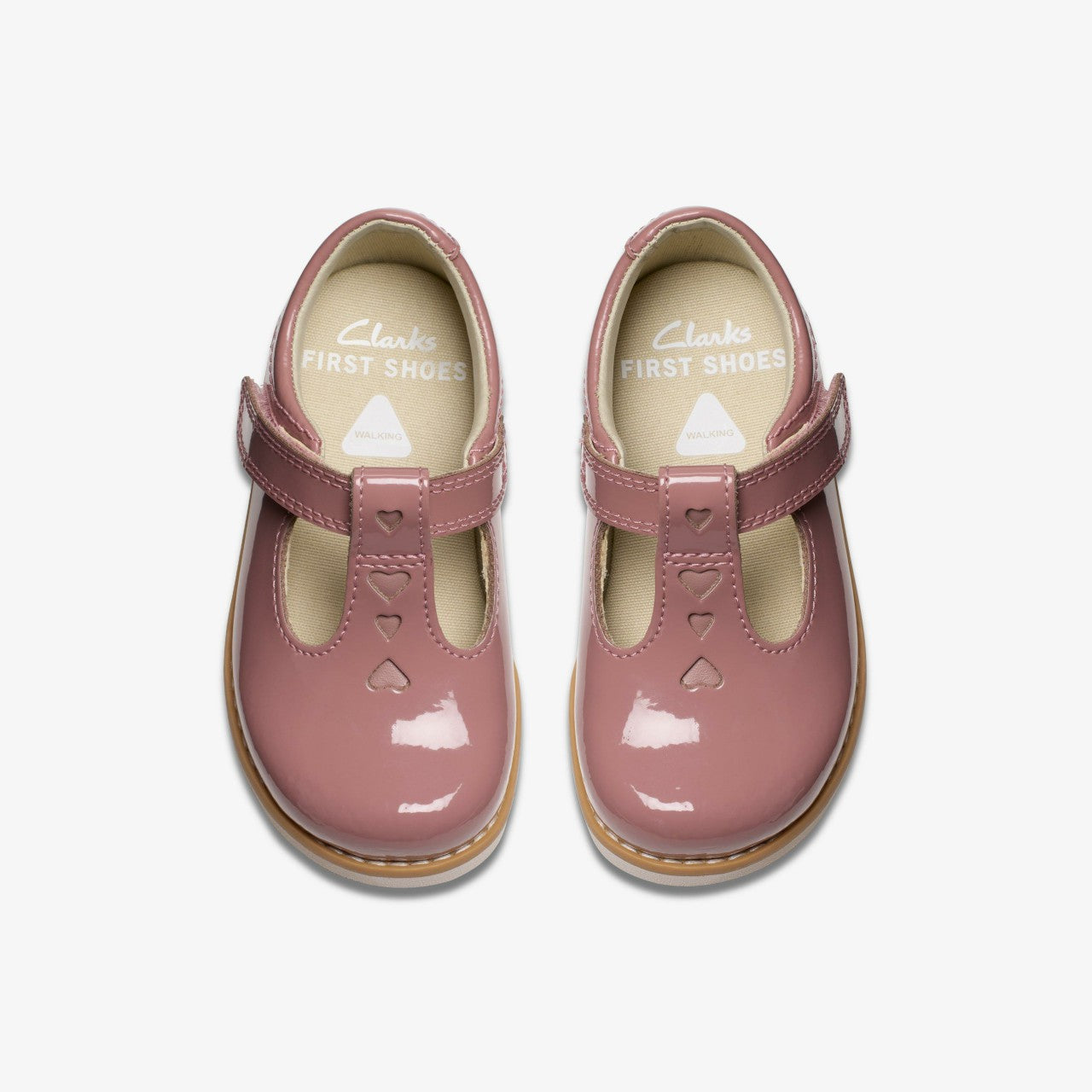 Crown Teen Toddler Dusty Pink Patent