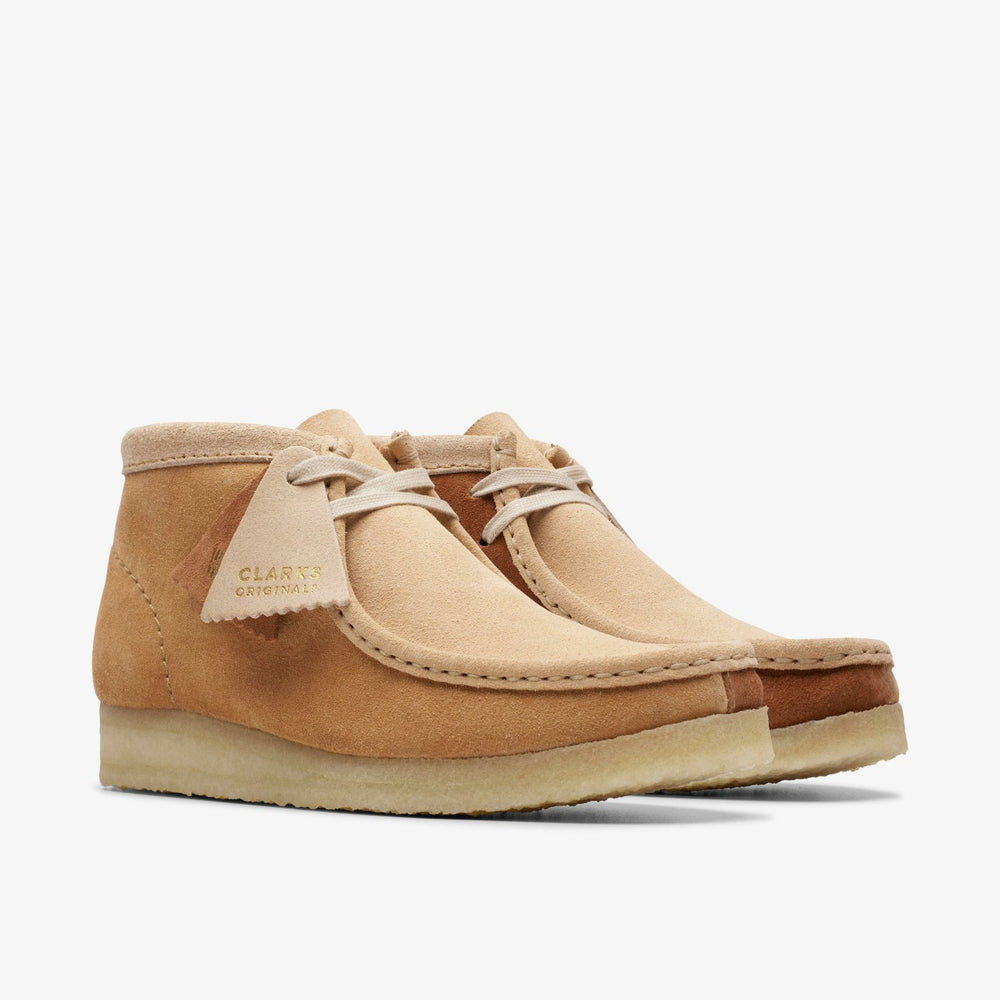 Wallabee Boot Tan Combination