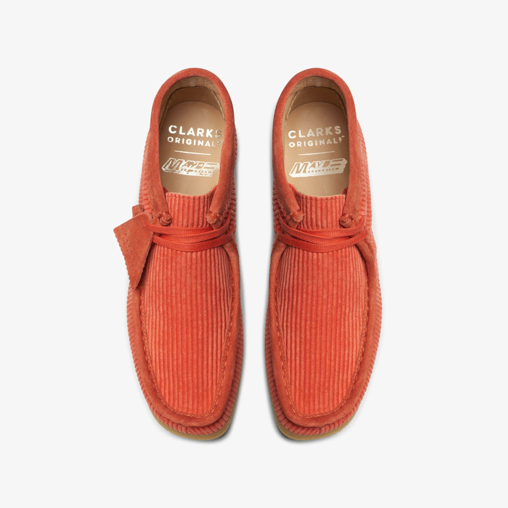 Wallabee Boot Coral Cord