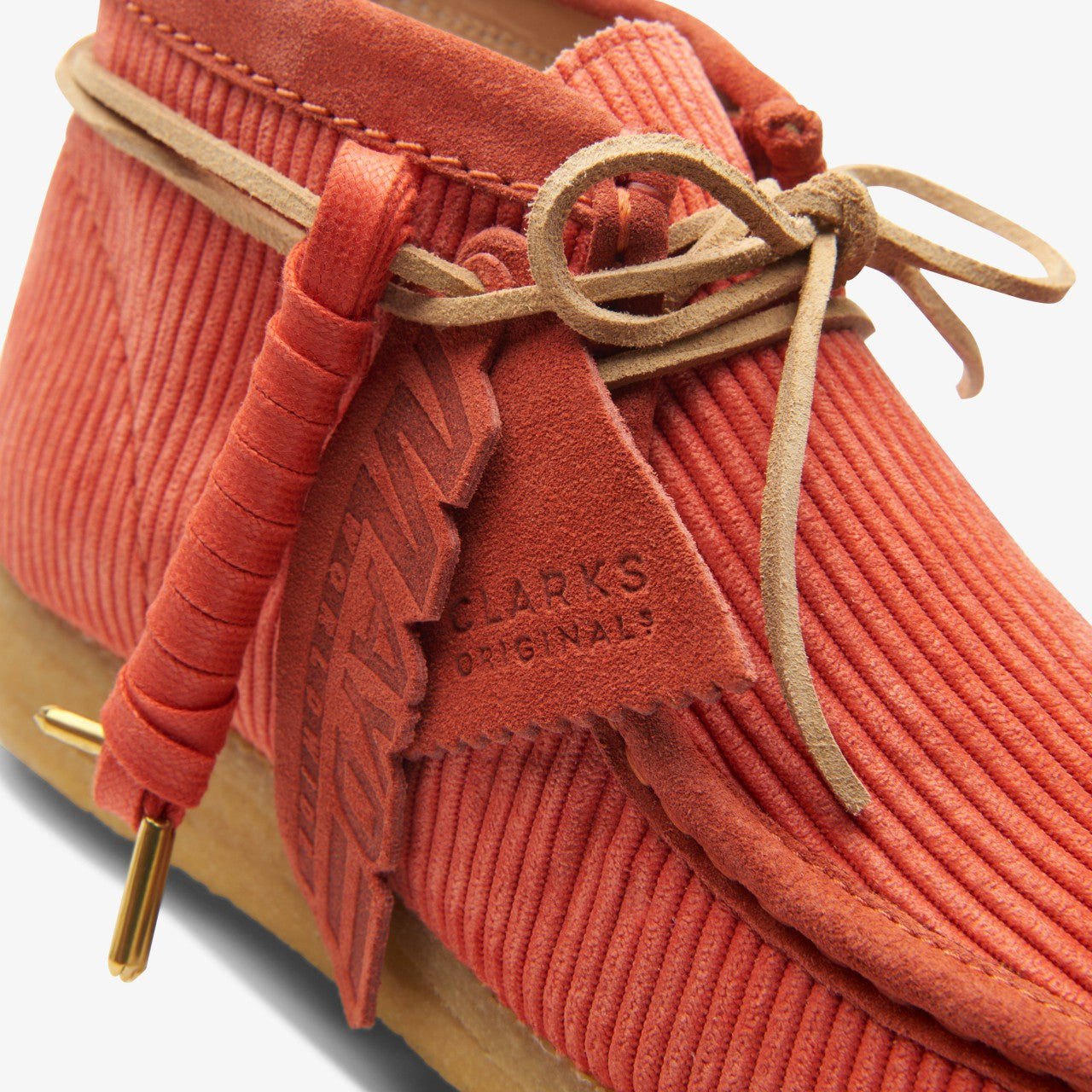 Wallabee Boot Coral Cord