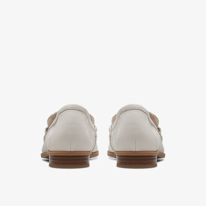 Sarafyna Iris Loafer White Leather