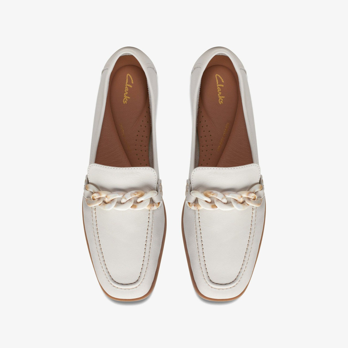 Sarafyna Iris Loafer White Leather