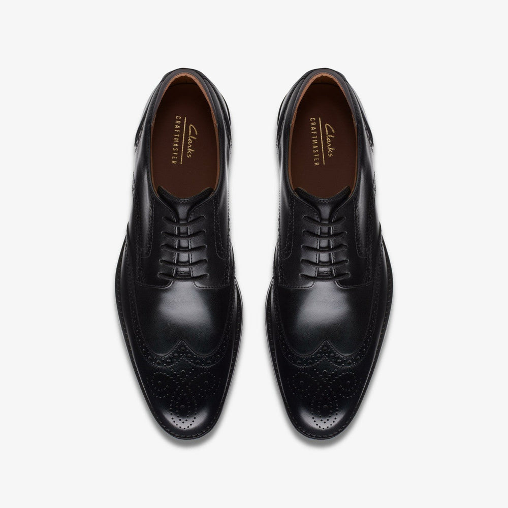 Craft Arlo Limit Brogue Black Leather