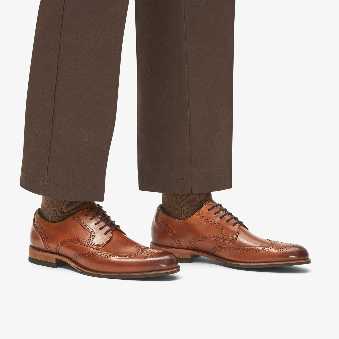 Craft Arlo Limit Brogue Tan Leather