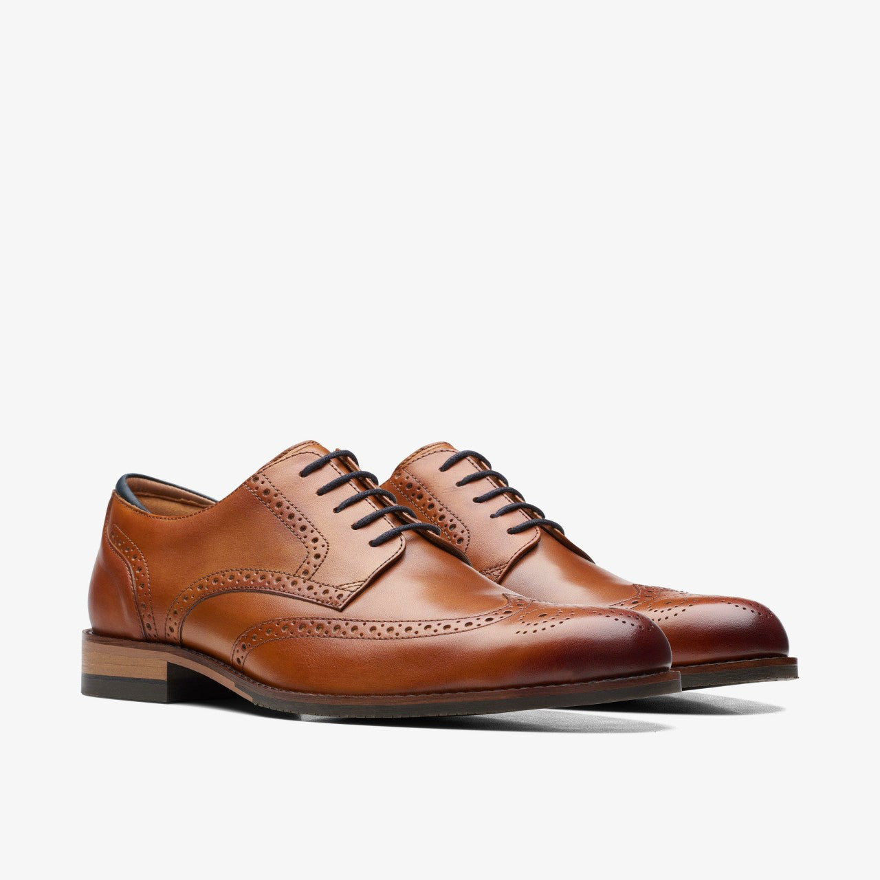 Craft Arlo Limit Brogue Tan Leather