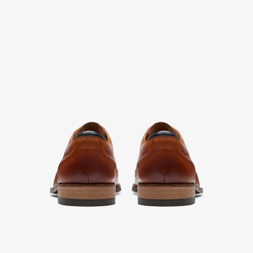 Craft Arlo Limit Brogue Tan Leather