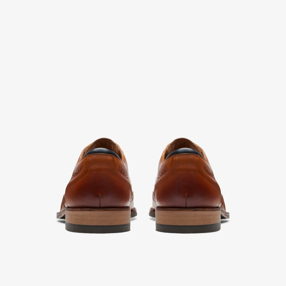 Craft Arlo Limit Brogue Tan Leather