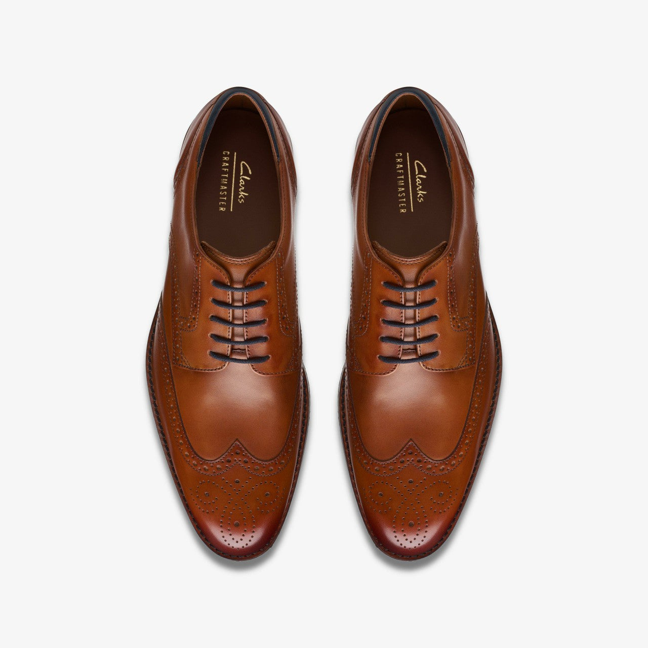 Craft Arlo Limit Brogue Tan Leather