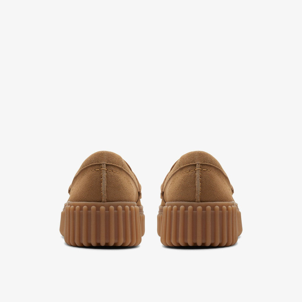 Torhill Penny Loafer Light Tan Suede