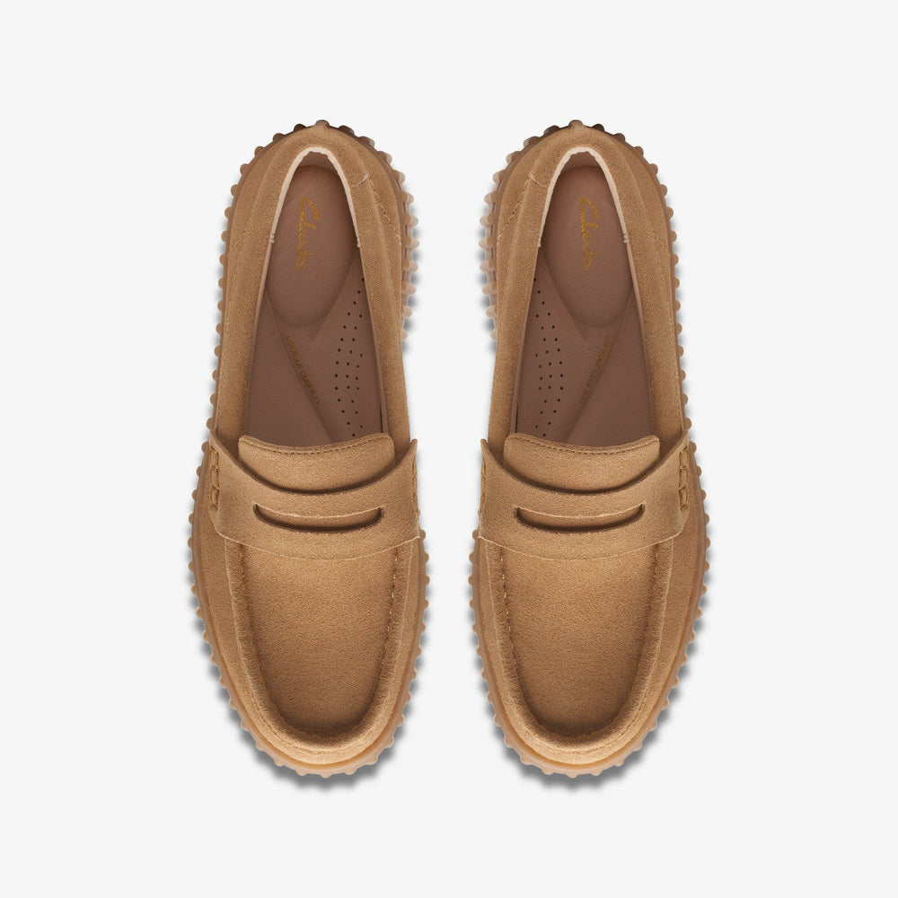 Torhill Penny Loafer Light Tan Suede