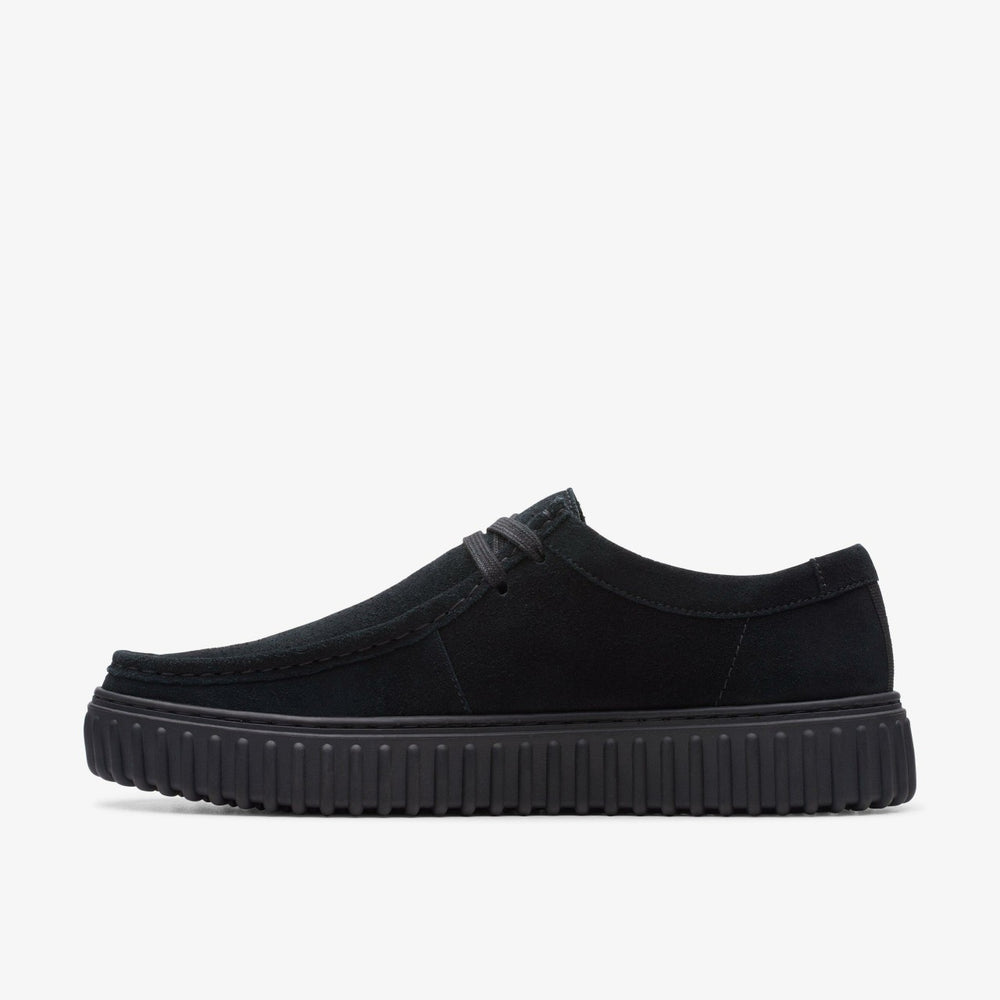 Torhill Lo Black Suede