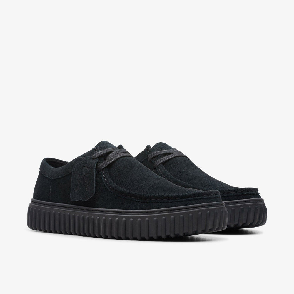 Torhill Lo Black Suede