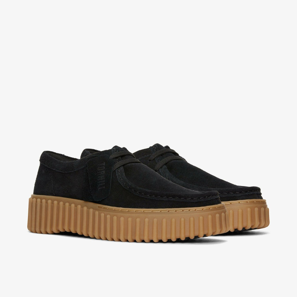 Torhill Bee Black Suede