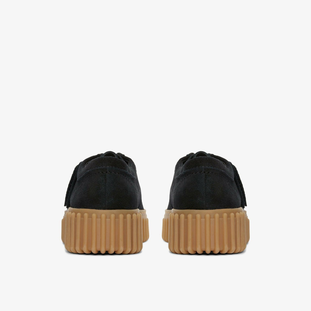 Torhill Bee Black Suede