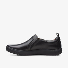 Nalle Lilac Black Leather