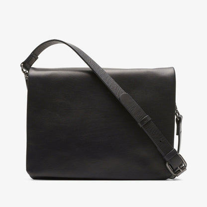 Treen Medium Black Leather