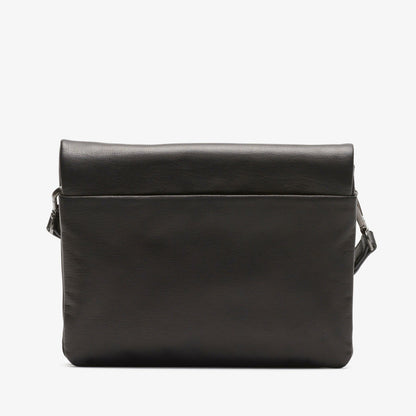 Treen Medium Black Leather
