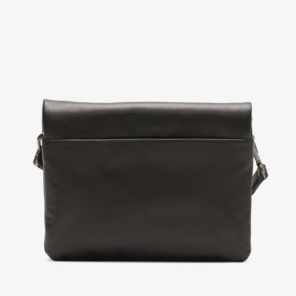 Treen Medium Black Leather