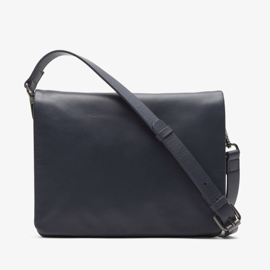 Treen Medium Navy Leather