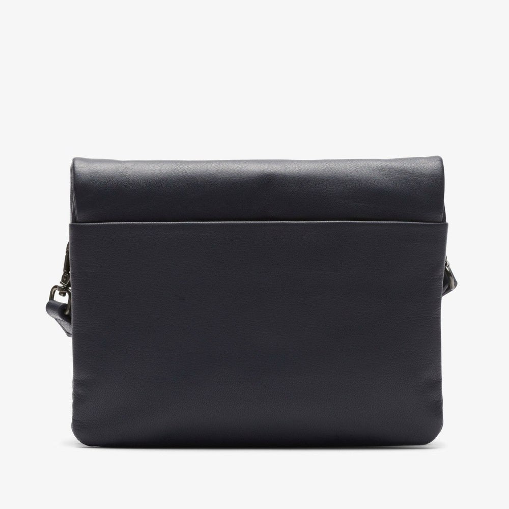 Treen Medium Navy Leather