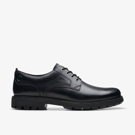 Batcombe Tie Black Leather