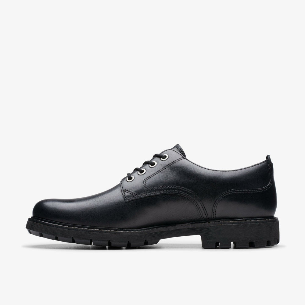Batcombe Tie Black Leather