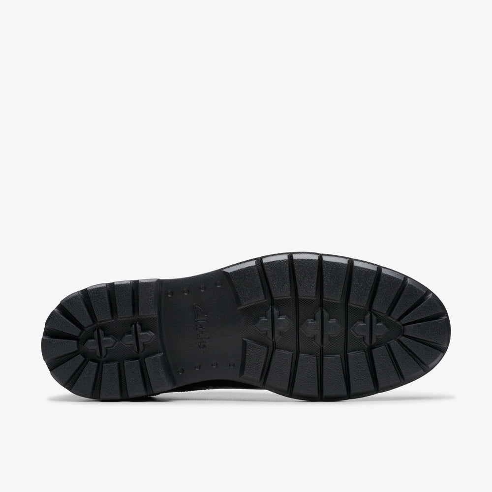 Batcombe Tie Black Leather