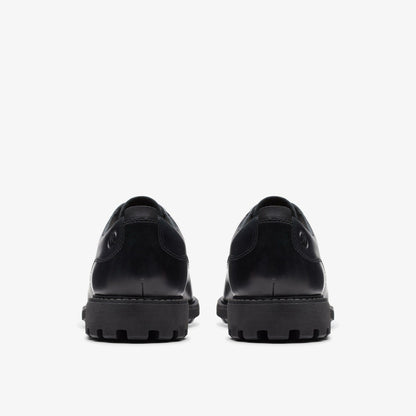 Batcombe Tie Black Leather