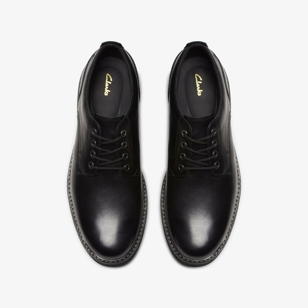 Batcombe Tie Black Leather