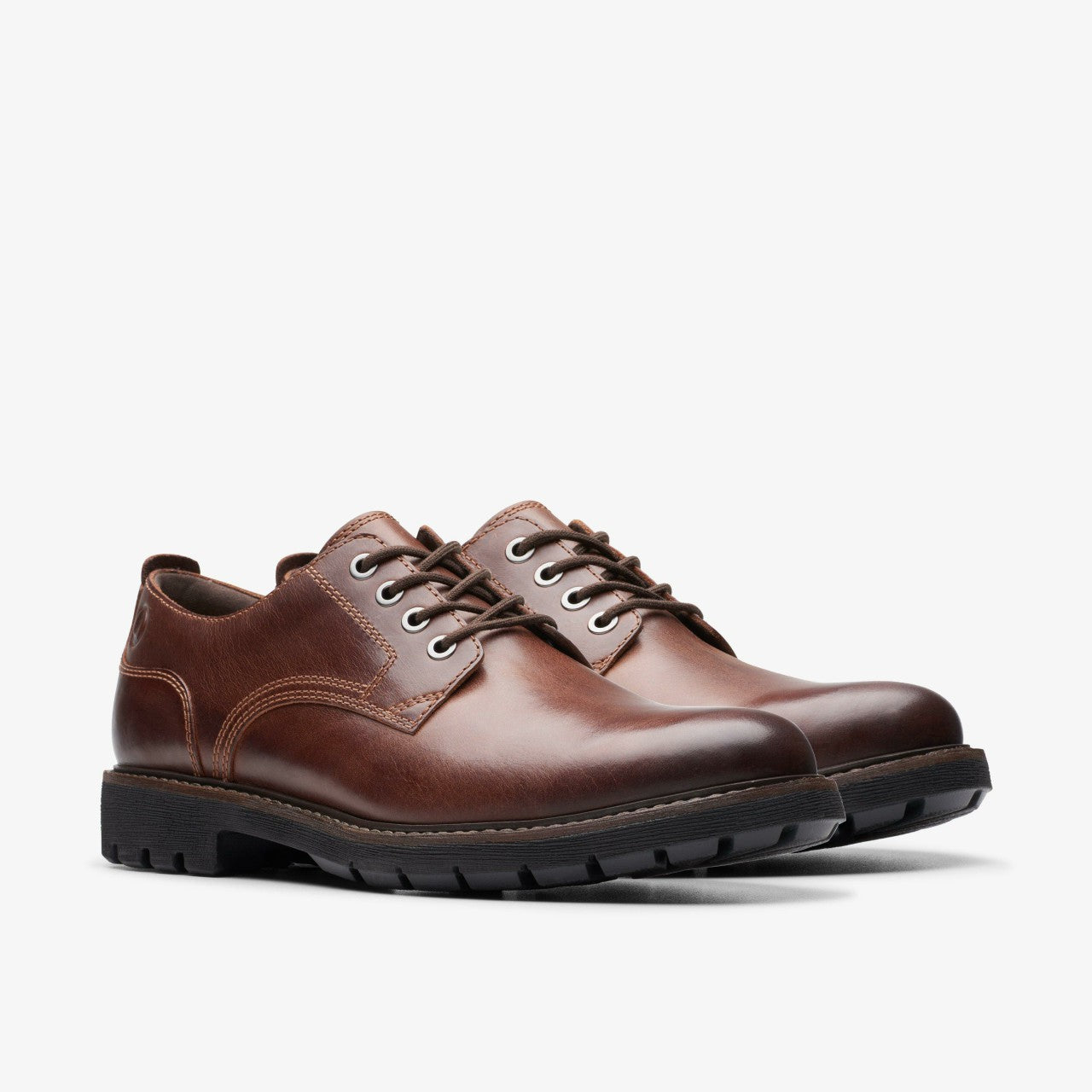 Batcombe Tie Dark Tan Leather