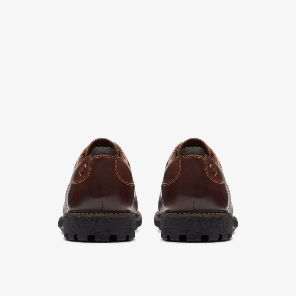 Batcombe Tie Dark Tan Leather