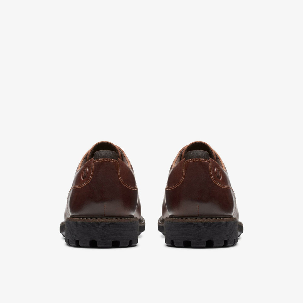 Batcombe Tie Dark Tan Leather